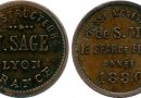 Jetons publicitaires – Lyon (Rhône) – J. Sage / Constructeur
