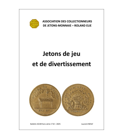 Ouvrage numérique ACJM – Jetons de jeu et de divertissement par Laurent NESLY